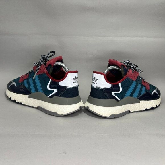 Adidas Nite Jogger Shoes Men's 11 Rech Mineral Cordura Retro Athletic Sneakers - Picture 7 of 13